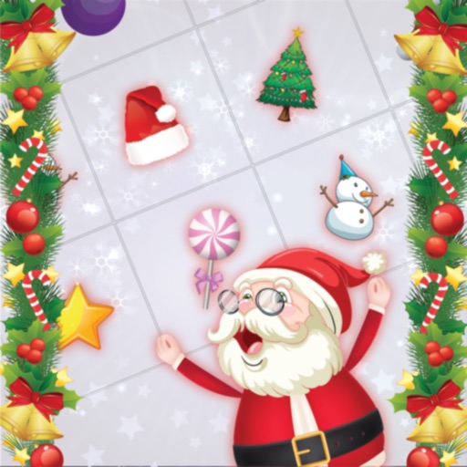 Christmas match 3 santa pop icon
