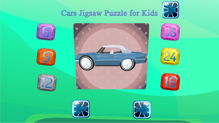 Cars Jigsaw Puzzle Free Game for Kids