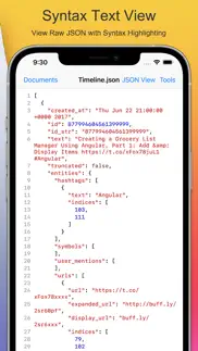 power json editor mobile iphone screenshot 1