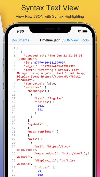 Power JSON Editor Mobileのおすすめ画像1