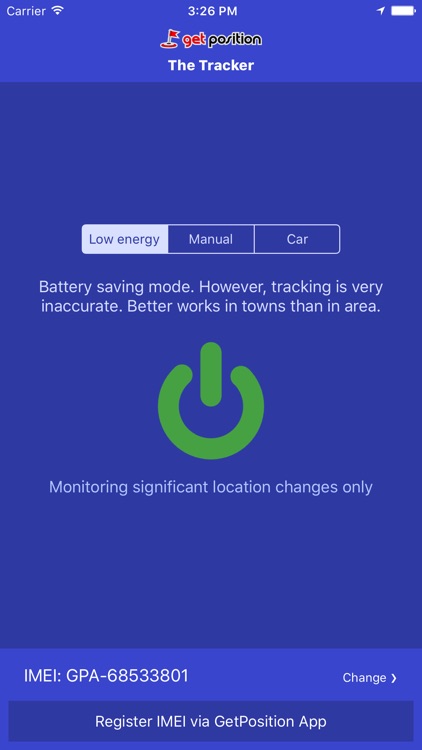 Getposition - The Tracker