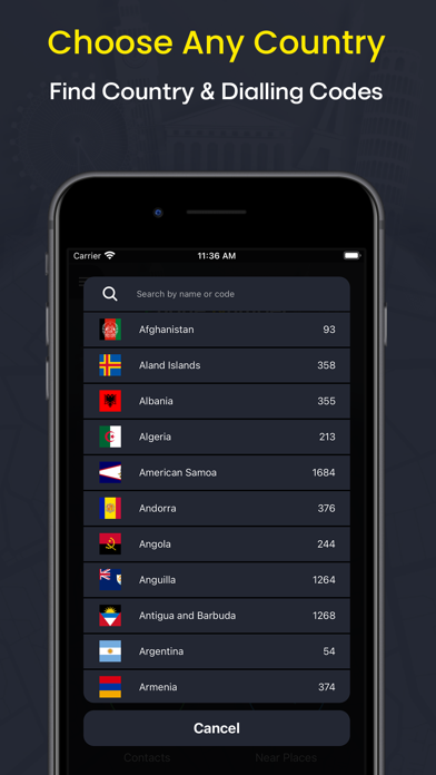 Phone Tracker by numbers Screenshot