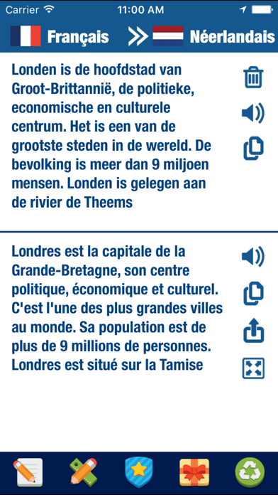 Screenshot #1 pour Traducteur et dictionnaire néerlandais français