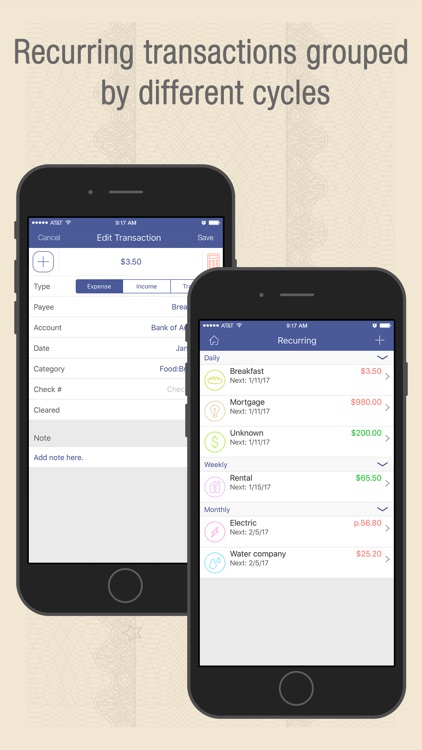 Checkbook Wiz Pro- Track Expense, Income & Account