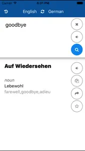 German English Translate screenshot #2 for iPhone