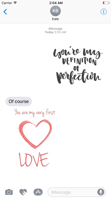 CUTe LOVe Animated Stickers screenshot-3