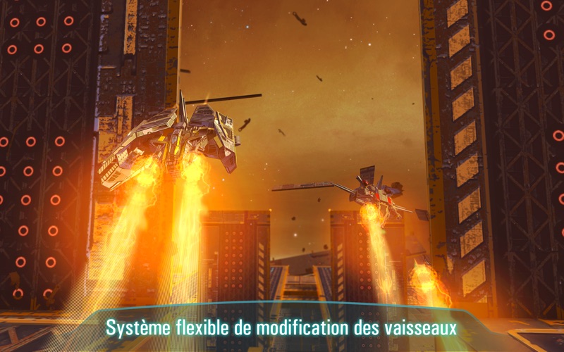 Screenshot #3 pour Space Jet: War Galaxy Machines