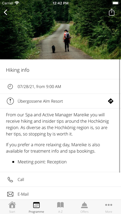 Hotel Übergossene Alm Screenshot