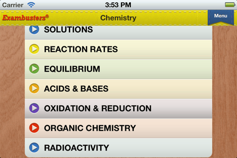 AP Chemistry Prep Flashcards Exambusters screenshot 3