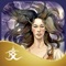 The Wisdom of Avalon Oracle Card app by Colette Baron-Reid is a 52-card divination system