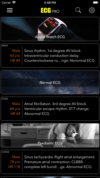 Screenshot #1 pour ECG Pro for Doctors