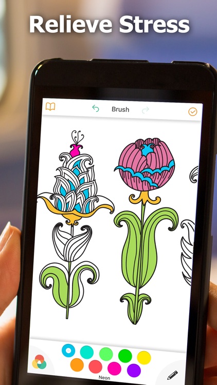 Brush Pro - Coloring Book for Adults