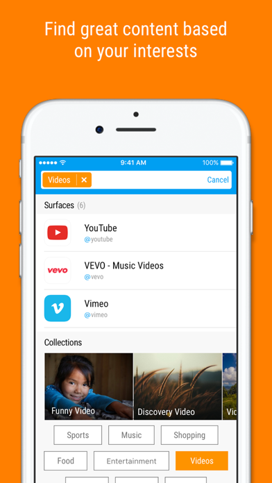 Screenshot #2 pour Get@ - Follow your curiosity. Get at great content