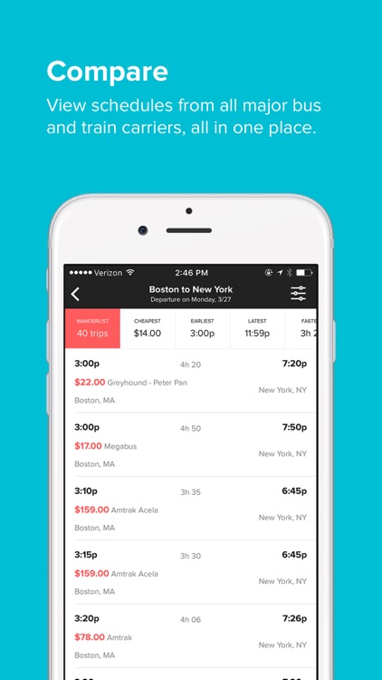 Wanderu - Bus & Train Travel - Only the Best Deals