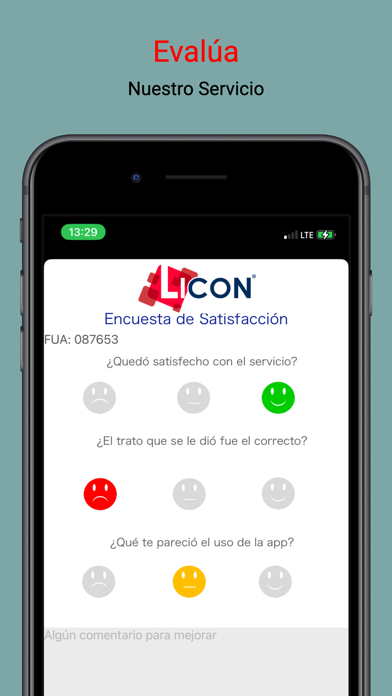 LiconApp Screenshot