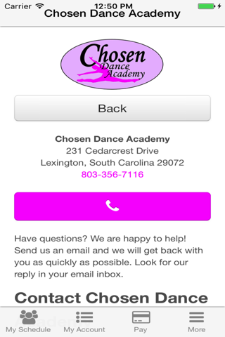 Chosen Dance Academy screenshot 3