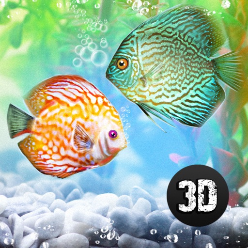 My Virtual Fish Tank Simulator: Aquarium 3D Icon