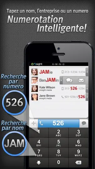 Capture d'écran de IGroup Contacts+Speed Dial Free sur iPhone 3