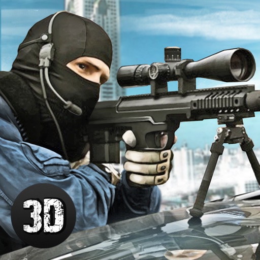 SWAT Sniper Prison Guard Shooter icon