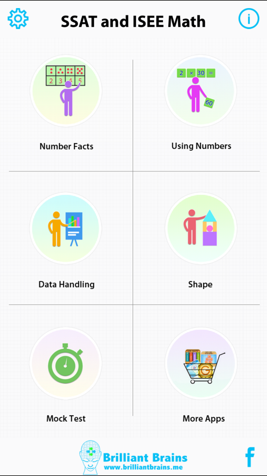 #1. SSAT and ISEE Math Lite (iOS) 由: Webrich Software Limited