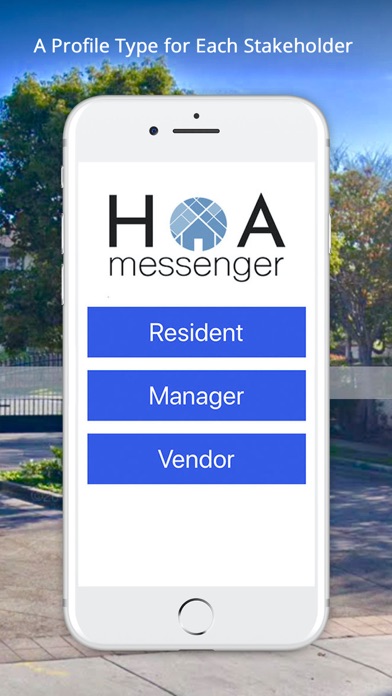 HOA Messenger Screenshot