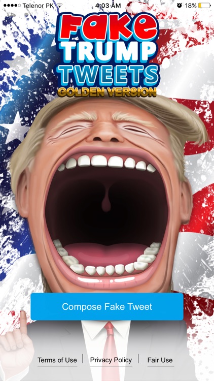Fake Trump Tweets Golden Version