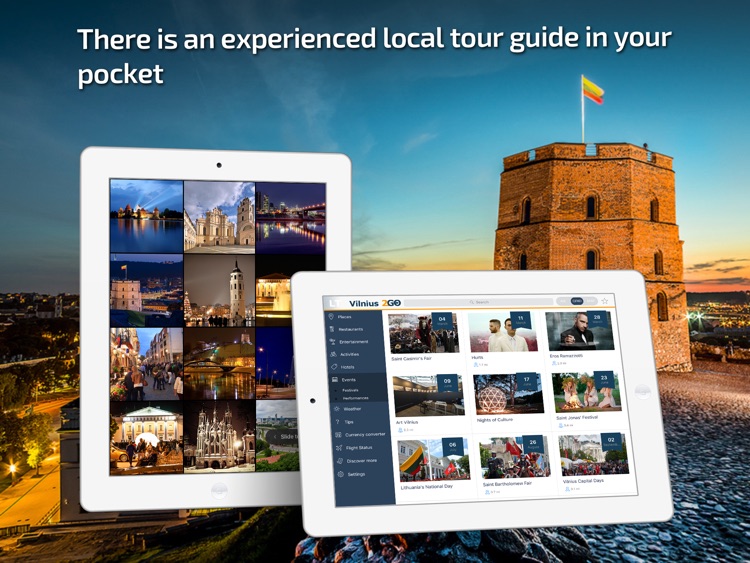Vilnius Travel Guide & offline city map