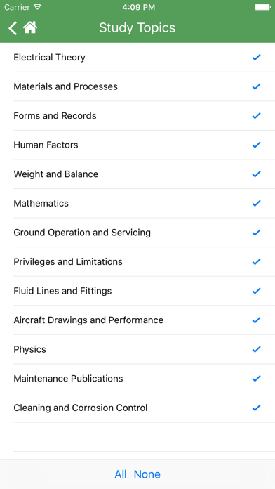 2017 FAA Test Prep - Aviation Mechanic General Screenshot