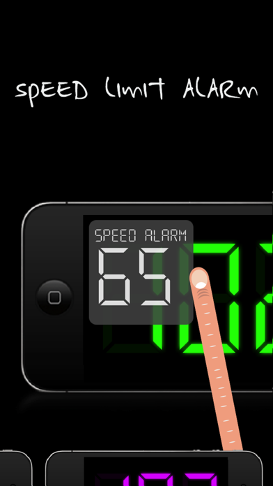 SpeedGlow Speedometer - Gesture Controlled Speedo Screenshot