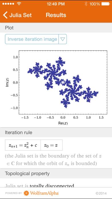 Screenshot #3 pour Wolfram Fractals Reference App