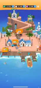 Idle Fishing Village Tycoon screenshot #1 for iPhone