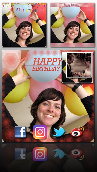 Birthday Frame Greetings screenshot1