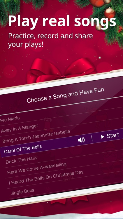 Christmas Piano - Songs, Games & Music Keyboard screenshot-3