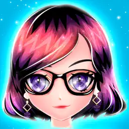Pretty Anime Girl: Dressup and makeup app icon