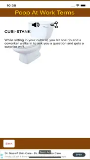 poop at work terms iPhone Captures Décran 4