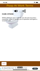 Poop At Work Terms screenshot