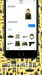 army soldiers stickers for imessage iphone screenshot 2