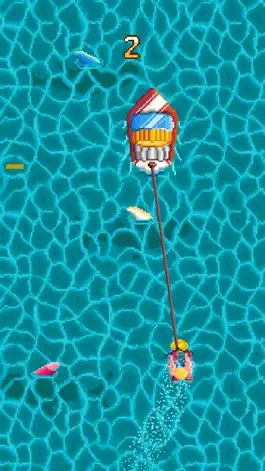 Game screenshot Water Ski - One tap game apk