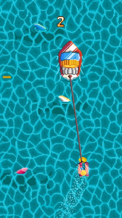 Water Ski - One tap game