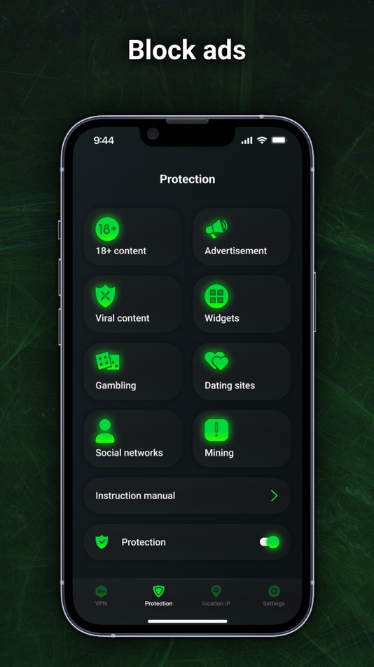 #3. Ghost VPN : Proxy & AdBlock (iOS) 由: INFO-HOLDING, TOV