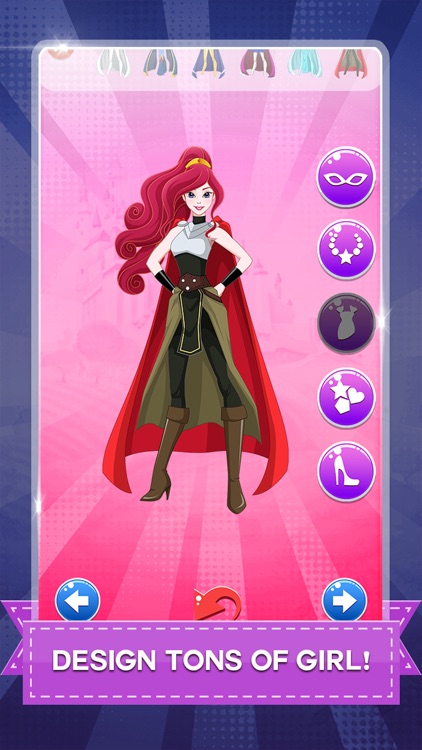 Super Hero Princess Dress-up The Frozen Power game