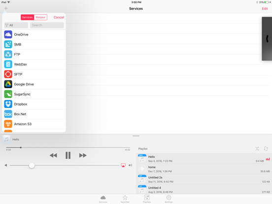 Waver Cloud Music Player screenshot 2