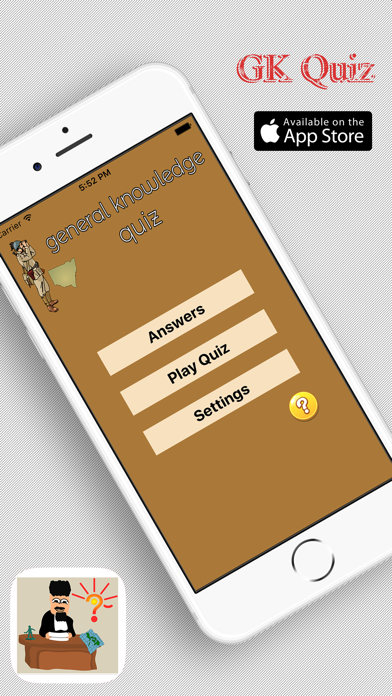 Screenshot #1 pour general knowledge quiz & trivia questions