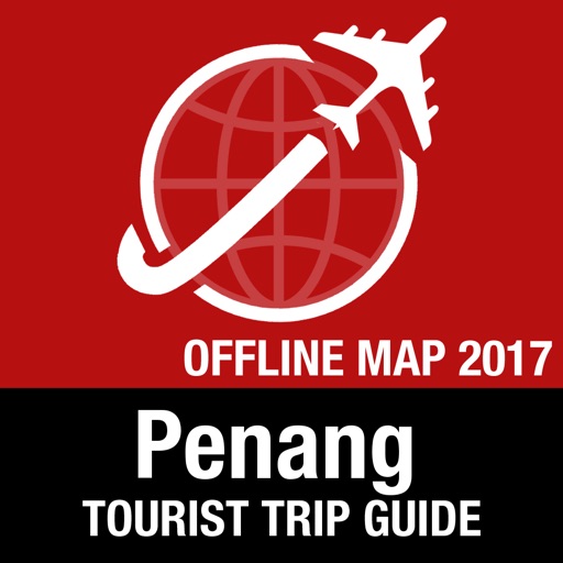 Penang Tourist Guide + Offline Map icon