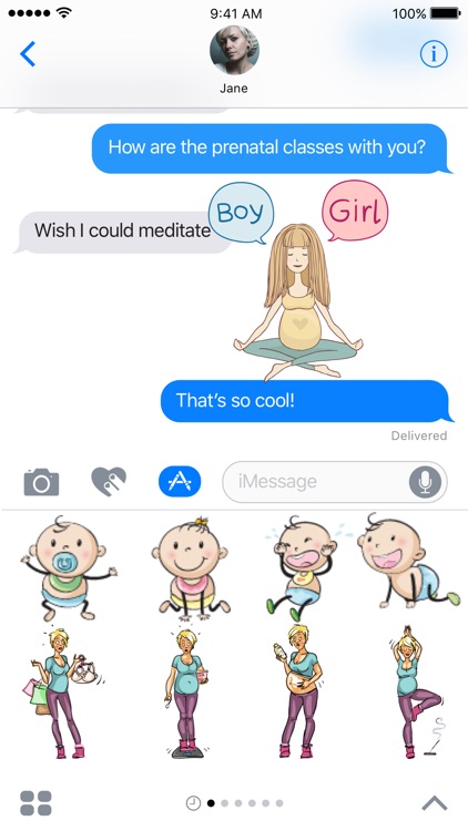 BabyMoji - Stickers for Baby Milestone Pictures screenshot-4