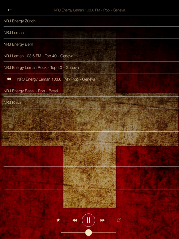 Screenshot #5 pour Swiss Music Radio ONLINE FULL from Switzerland