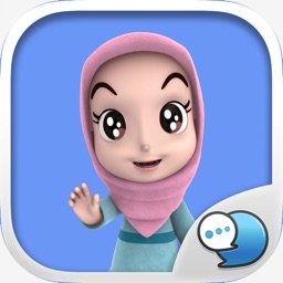 Nada1 Muslim hijab Eng Stickers for iMessage