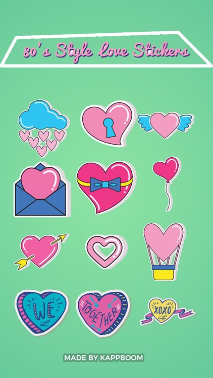 Fantastic love stickers