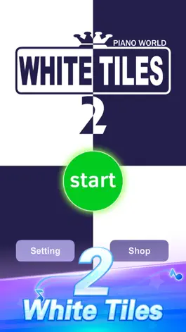 Game screenshot White Tiles 2 : Piano World. mod apk