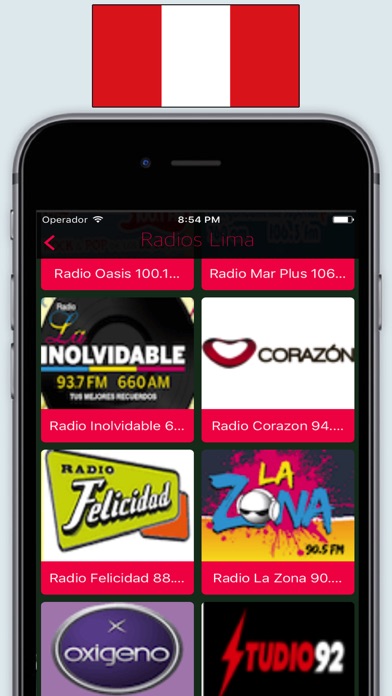 Radios Del Perú FM AM / Emisoras de Radio Peruanas screenshot 2